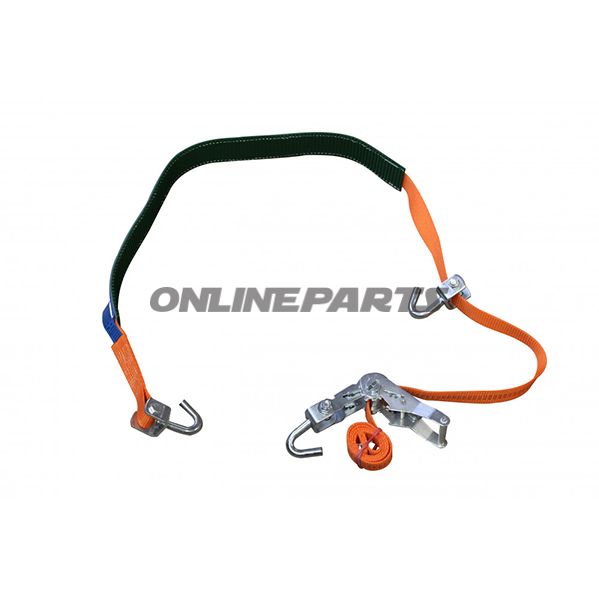 Lashing Strap For Wheel 2Tlg4 Pcs Pro Pkw