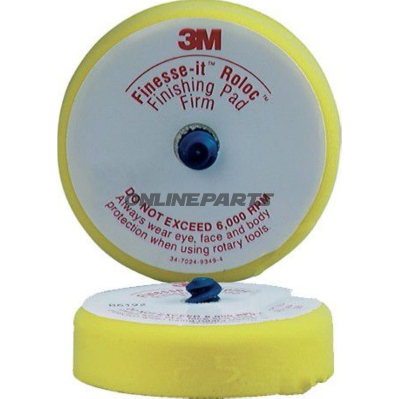 Finishing Pad 75Mm Yellow3m Finesse-It Roloc