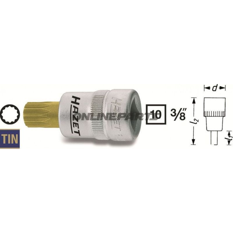 Insert Vielzahn 3/8 M5length 40Mm