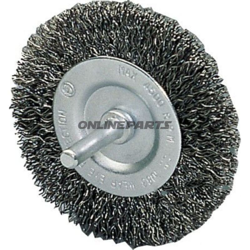 Wire Brush Dia 100Mm6mm Shaft