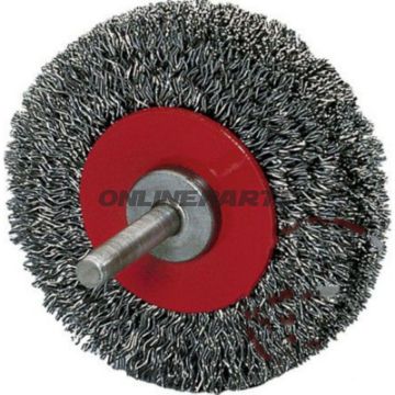 Rotary Wire Brush 6Mm Shaftbrush 40 X 6