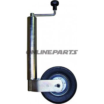 Support Wheel 60Mm Rohr225 X 70 Vollgummi Stahlrad