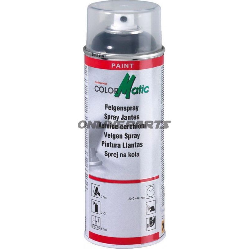 Rim Spray Black 400Mlcolormatic