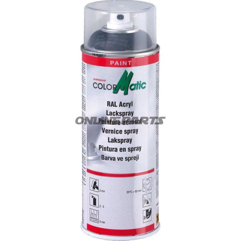 Paint Spray Ral 9005 400Mltiefsw Sdgl Colmat Acryl