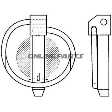 Linch Pin 10Mm