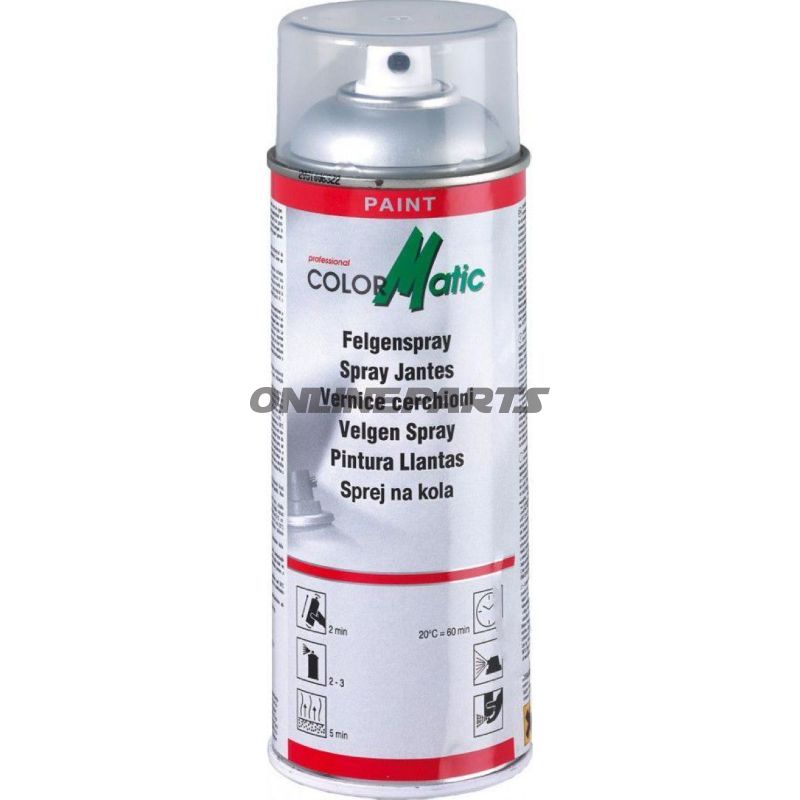 Rim Spray Silver Sdgl 400Mlcolormatic