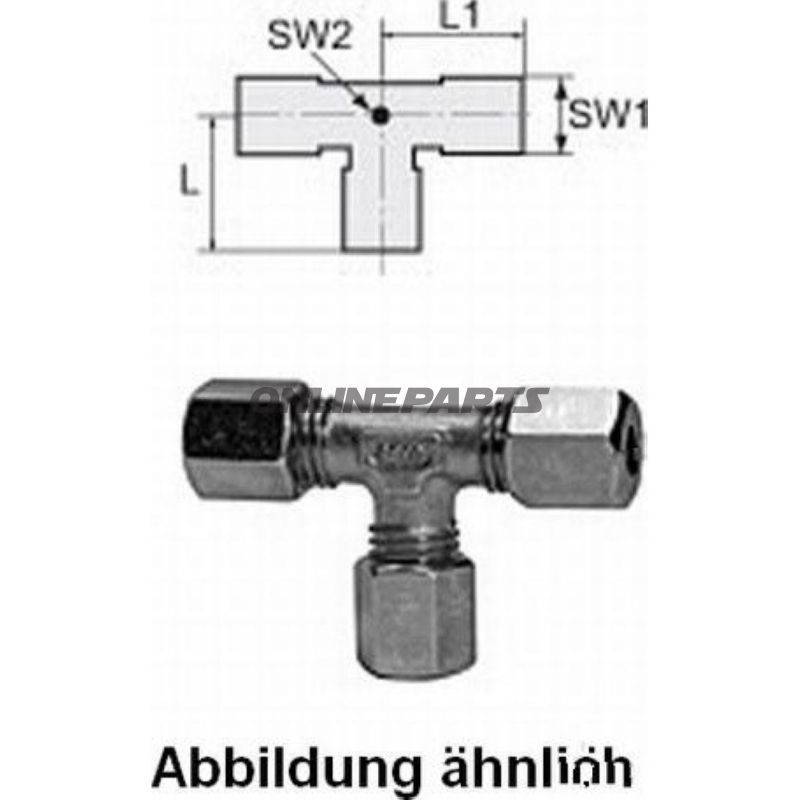 Ermeto-Screw Fittingt 6 Platte
