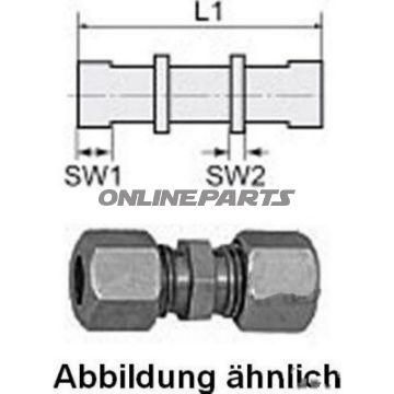 Ermeto-Screw Fittingg 18 Platte