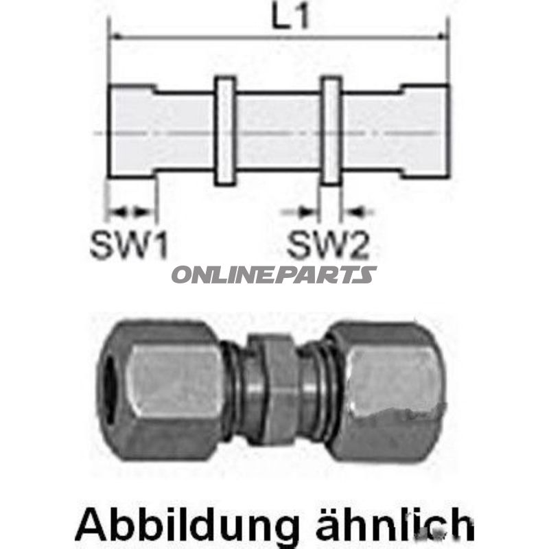 Ermeto-Screw Fittingg 18 Platte