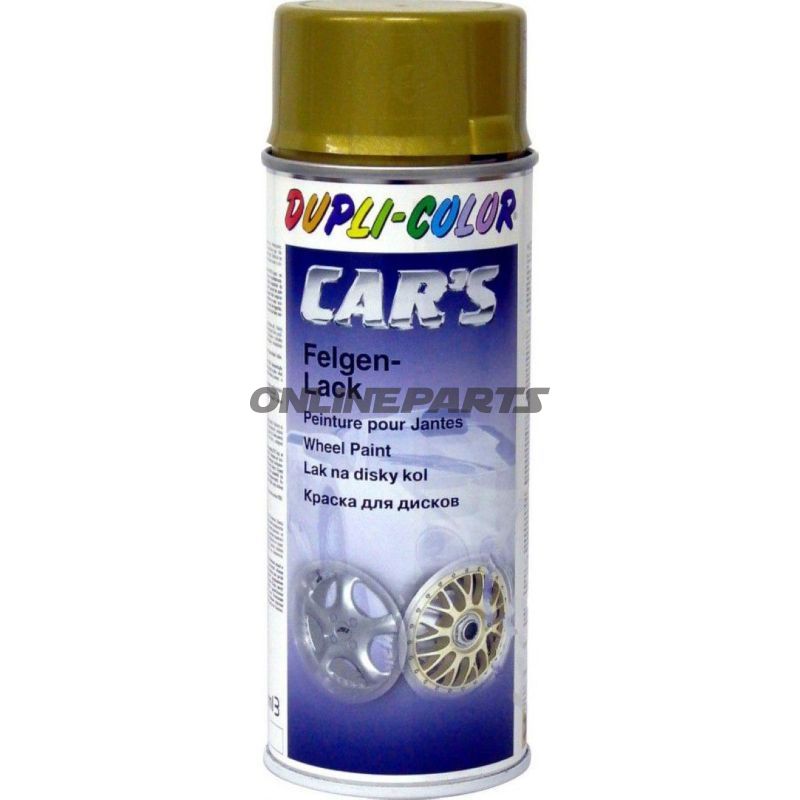 Paint Spray Cars Felge 400Mldupli-Color Gold