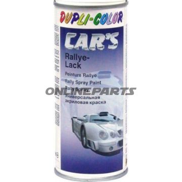 Paint Spray Cars Rallye 400Mlwhite Seidenmatt Dup