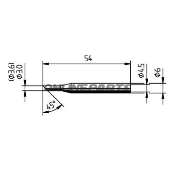 Soldering Tip 162 Ldfits 685.12.32