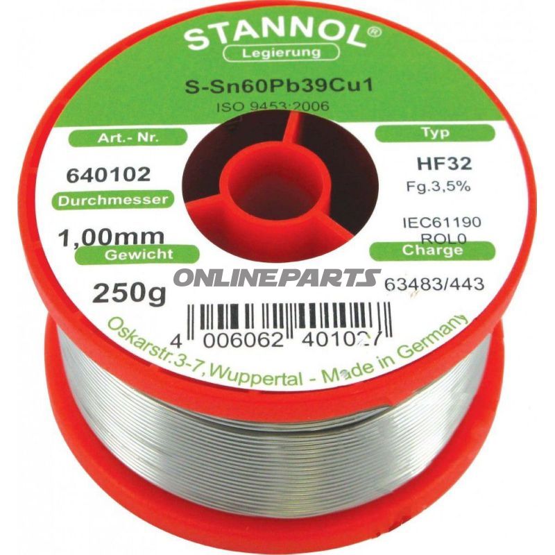 Stannol Fluxed Solderhf32