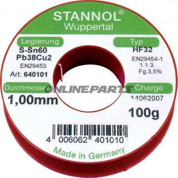 Solder Wire Roll 100Gr 1.0Mm