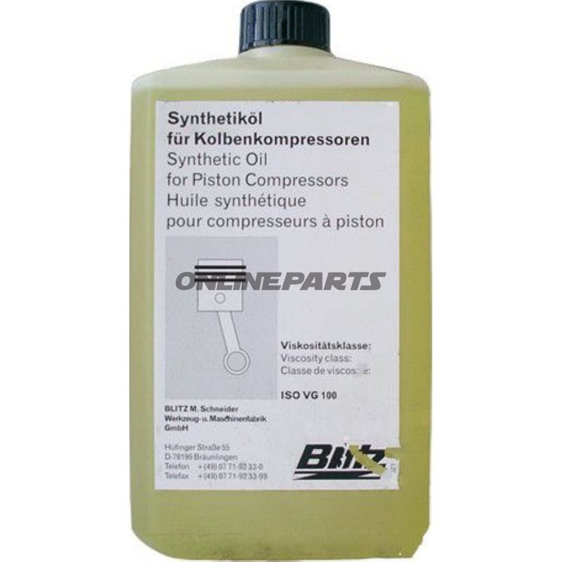 Compressor Oil Syn 1L Blikolbenkompressor Vdl 150
