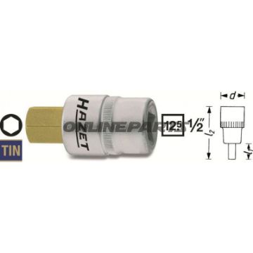 Innensechskant-Stecknuss 1/2 Zoll 22 Mmlength 60Mm