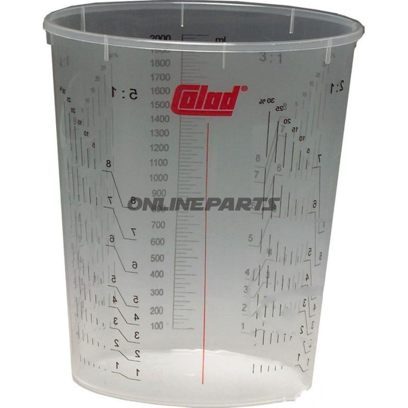 Mischbecher 2300 Ml Coladmit Messscala