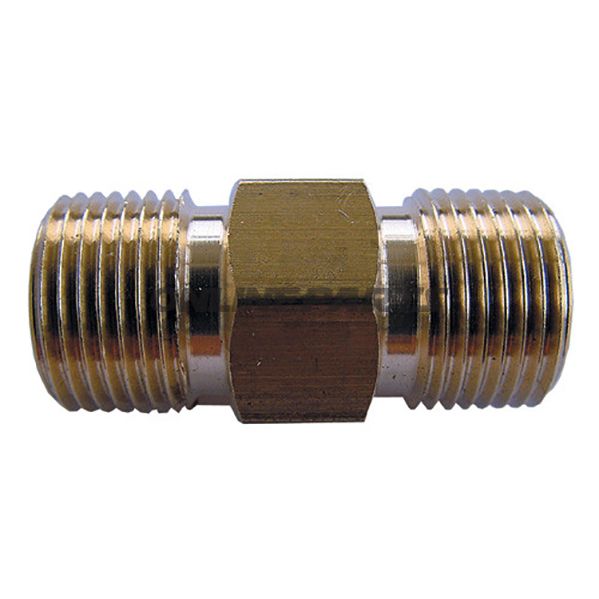 Male Double Threaded Nipple3/8-3/8