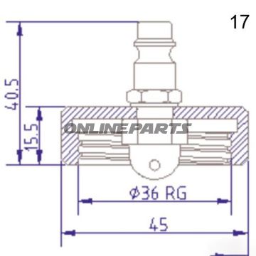 Connector Cover Nr.17Ate 03.9302-0799.2