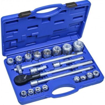 Socket Wrench Kit 3/4 21 Tlg19-50 Mm
