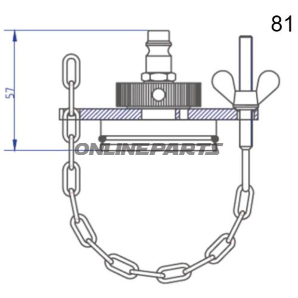 Connection Cover No.81Ate 03.9302-0918.2