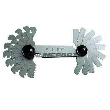 Gewindeschablonen-Kit48 Blatt Mm/Inch