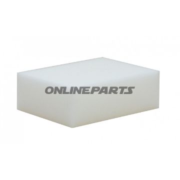 Handpolierschwamm 120 X 90 X 40White Mittel