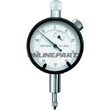 Messuhr D=40Mm.Schaft 8 Mmmessbereich 5 Mm