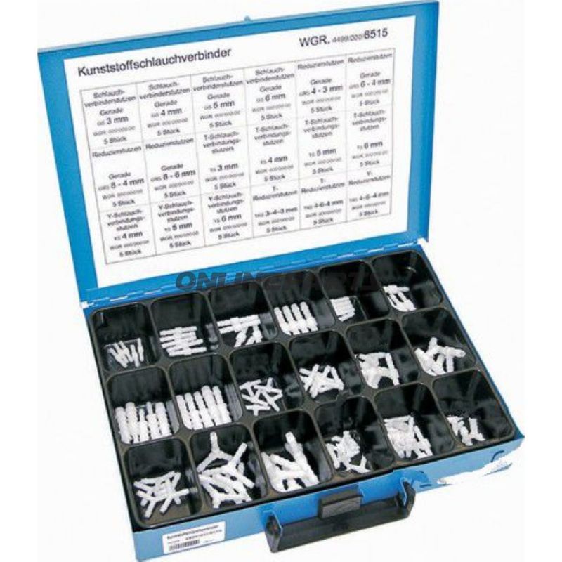 Sortiment Schlauchverbinder Pvc8515 90Tlg