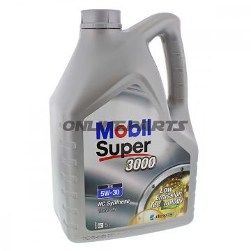 Mobil Super 3000 Engine Oil 5W30 5Lxe Mobil See Also 5583323