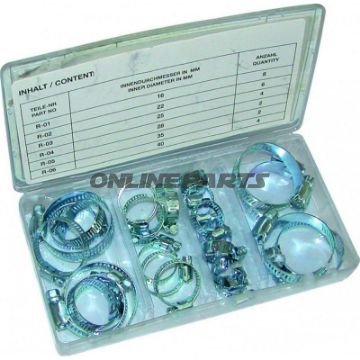 Jubilee Clip Hose Clamps26 Piece Assorted Set