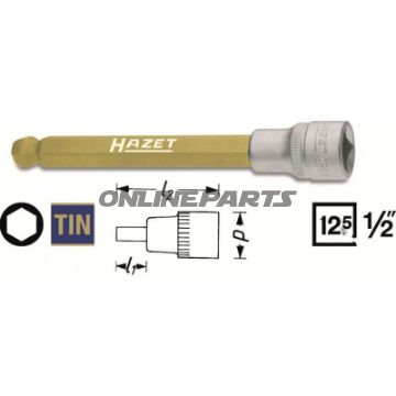 Insert Innen 6Kt 1/2 8Mmmit Kugelkopf Länge 140 Mm
