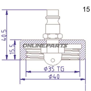 Connector Cover Nr.15Ate 03.9302-0922.2