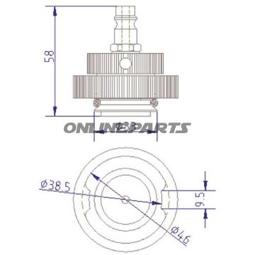 Connection Cover No.35Ate 03.9302-0916.2
