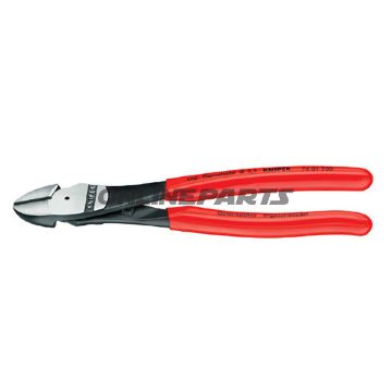 Side Cutters Kraft 180Poliert Griff Überzogen