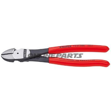 Side Cutters Kraft 160Poliert Griff Überzogen