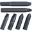 Impact Screwdriver Bit 4 Piece Set2xstraight 2Xcrosshead