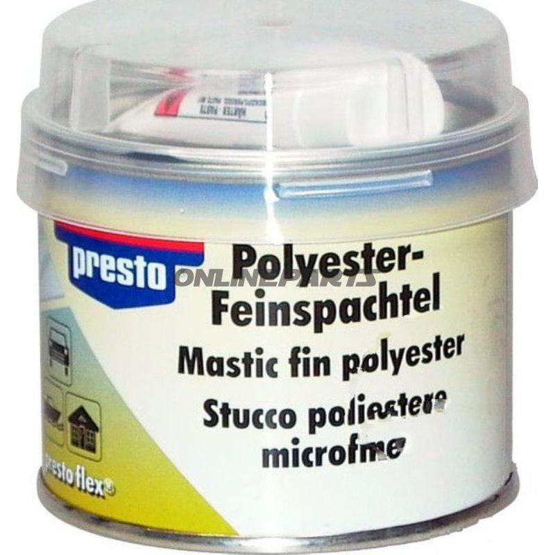 2K Feinspachtel Weiß 250Gpoly Mit Härter Prestoflex