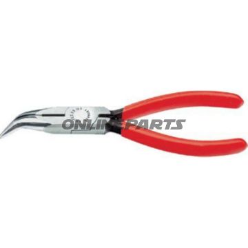 Flat Nose Pliars Geb 160Poliert Griff Überzogen