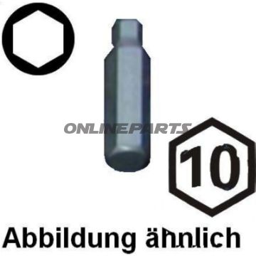 Bit Innensechskant 6.1Mm Antriebuebermass Bit Length 40Mm