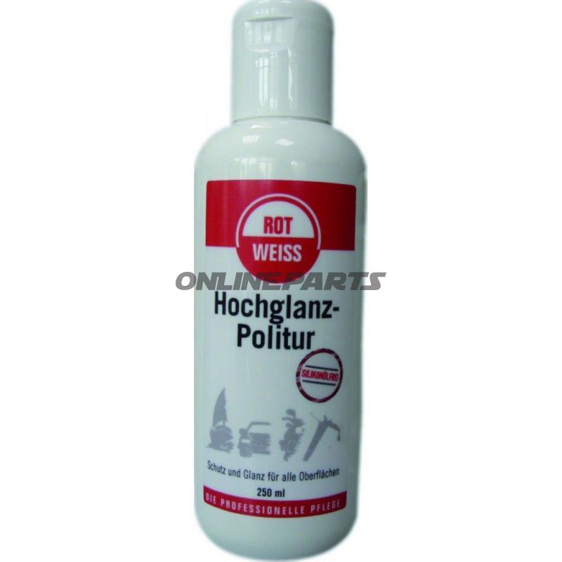 Polish Glossy Finish 250Mlred-White Silikonfrei