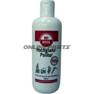Polish Glossy Finish 500Mlred-White Silikonfrei