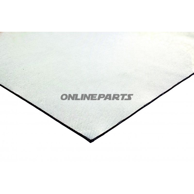 Dämpfmatten 6 Stück 50X25ter Sp 100 Alu 3Mm