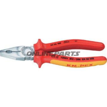 Combination Pliers 180 Vdechrome 2K Griff