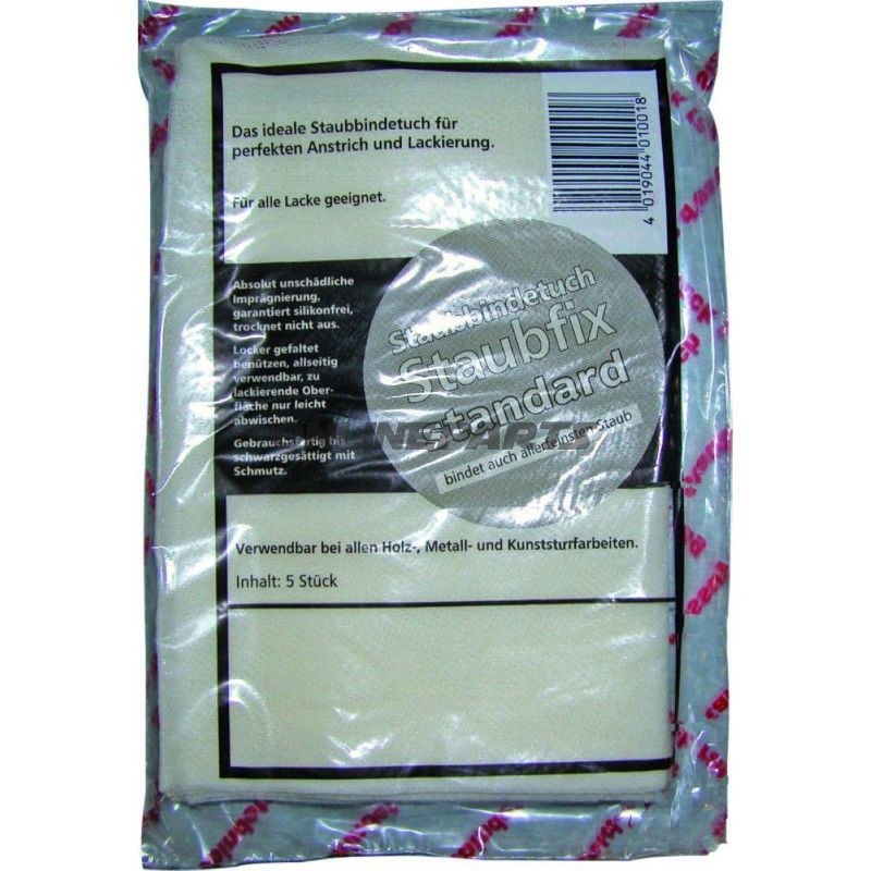 Anti Static Tack Clothpack Contains 5 Pieces