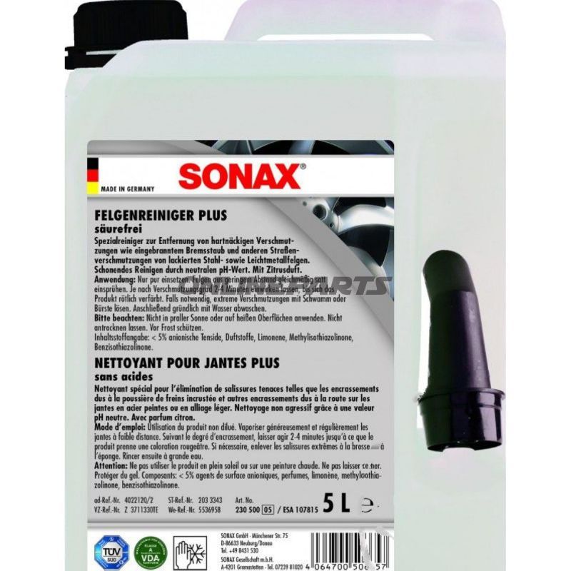 Wheel Cleaner Plu 5L Sonsauerefrei Altn 5567430