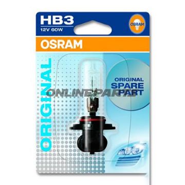 Bulb Hb3 12V60wsingle Blister Pack Altn 1591700