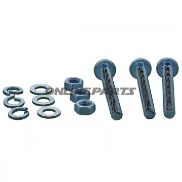 Mounting Kit For 7Pin Socket3x Linsensenkkopfschrauben Mit Sechskant Federringe Unterlegscheiben