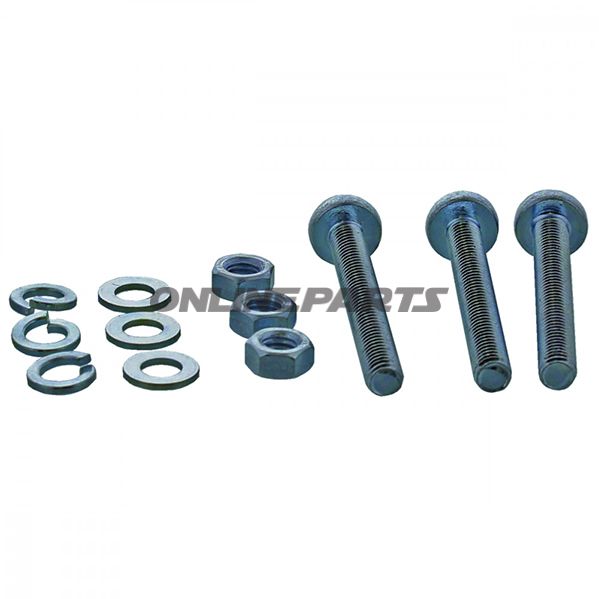 Mounting Kit For 7Pin Socket3x Linsensenkkopfschrauben Mit Sechskant Federringe Unterlegscheiben