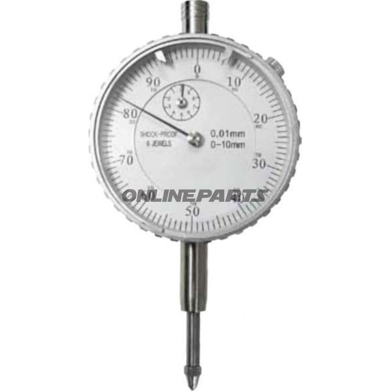 Precision Dial Gauge D=58Mmo-10Mm X 0.01 Shaft 8H7